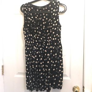 Polka dot fitted shirt